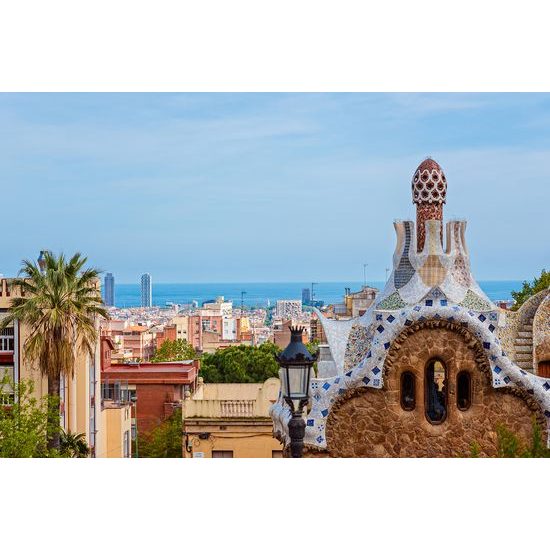 Samolepiaca fototapeta nádherný Park Güell v Barcelone