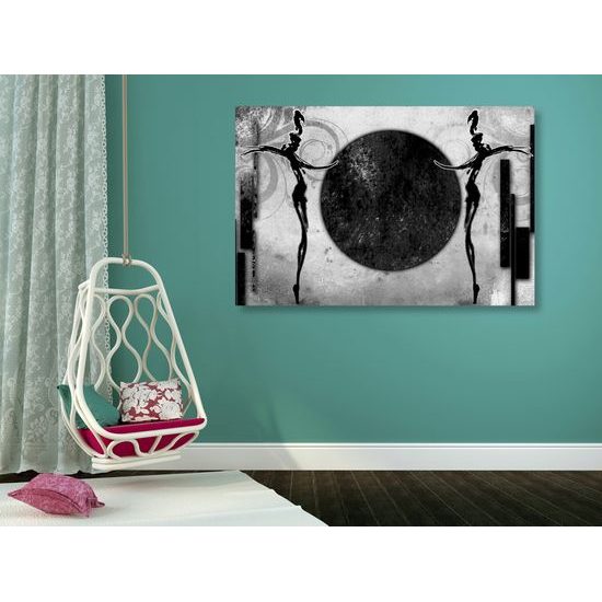 Obraz tanec pri zatmení slnka