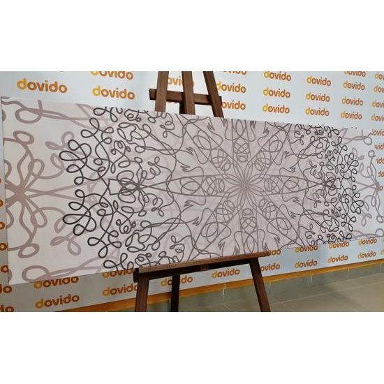 Obraz sivá umelecká abstrakcia