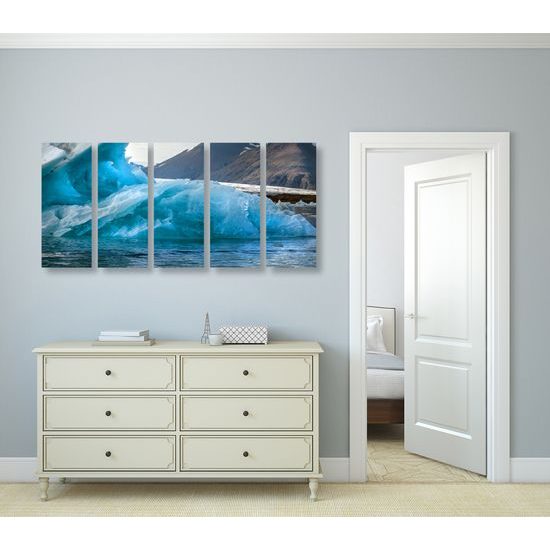 5-dielny obraz arktický ladovec