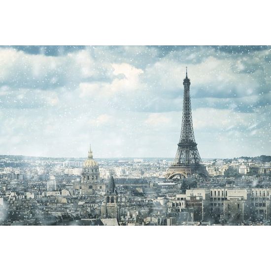 Fototapeta historický Paríž v zime