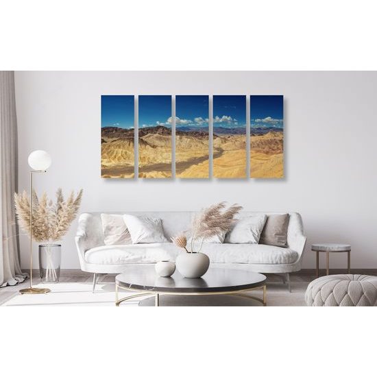 5-dielny obraz púštne duny