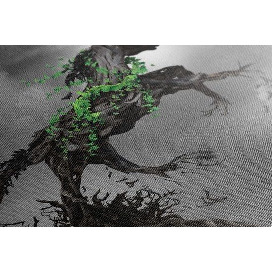 Obraz koň v abstraktnom prevedení