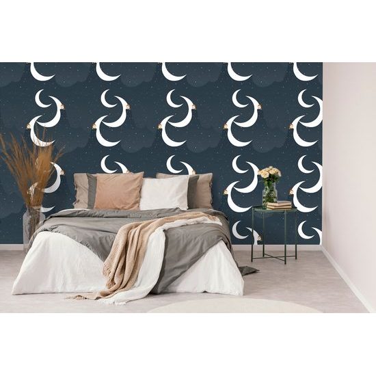 Tapeta nočná abstraktná obloha