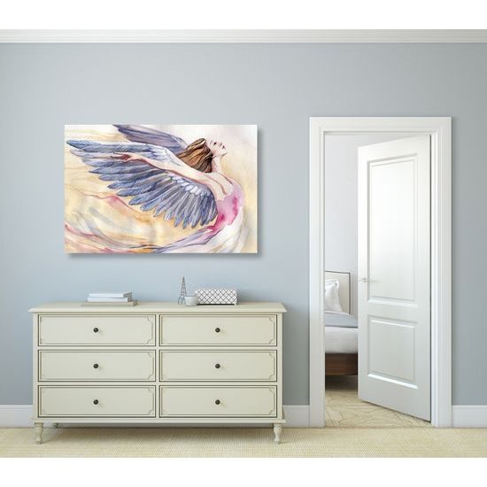 Obraz voľnosť krásneho anjela