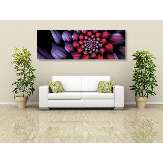 Obraz kvetinová abstrakcia