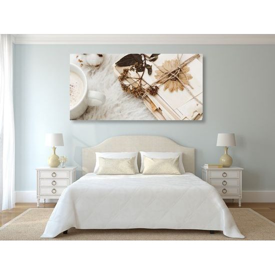 Obraz spomienky uložené v listoch