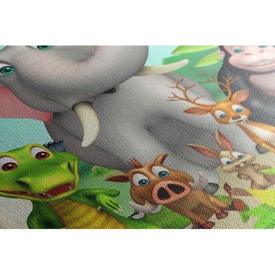 Obraz zvierací kamaráti