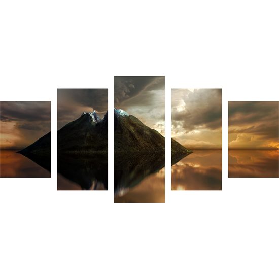 5-dielny obraz tajný ostrov