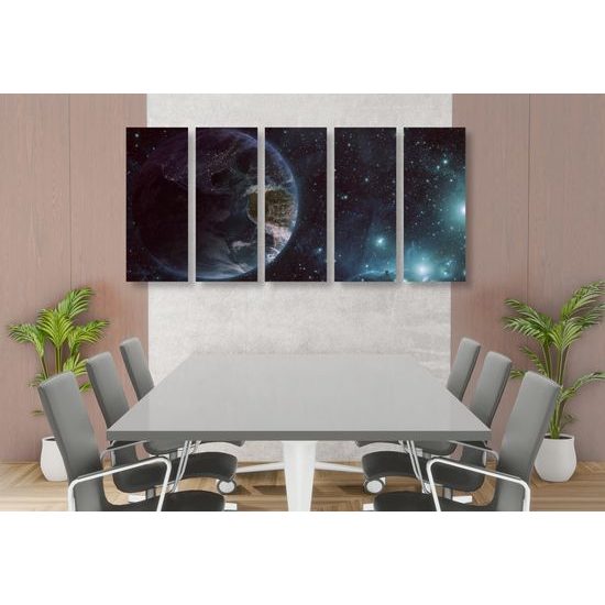 5-dielny obraz nekonečný vesmír