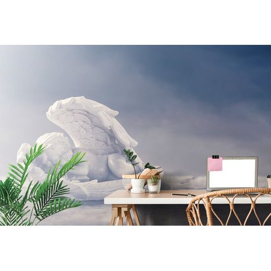 Samolepiaca tapeta soška spiaceho anjelika