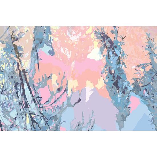 Obraz zimná krajinka