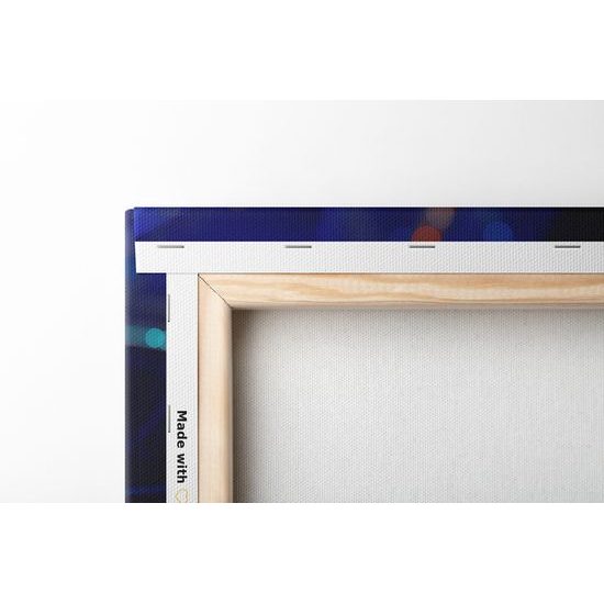 Obraz zaujímavá futuristická abstrakcia kvetiny