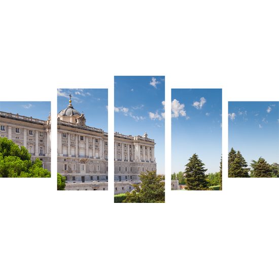 5-dielny obraz majestátny palác