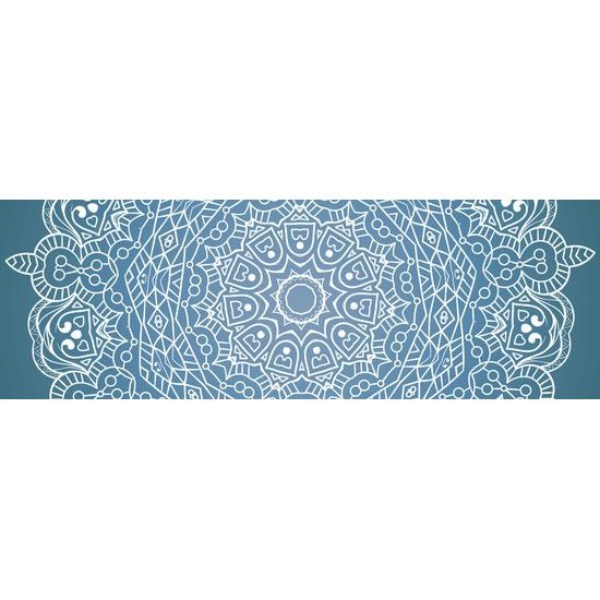 Obraz ukľudnujúca modrá Mandala