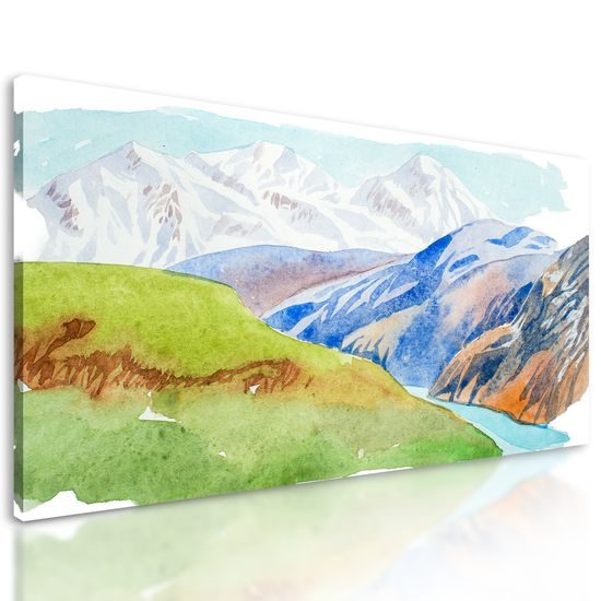 Obraz horská krajina