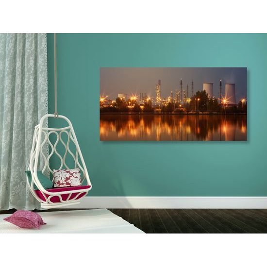 Obraz priemyselná oblasť