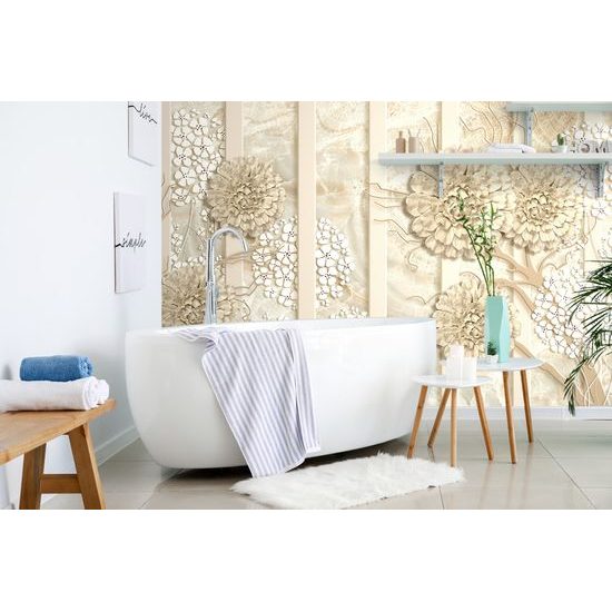 Samolepiaca tapeta krása nezvyčajných kvetov