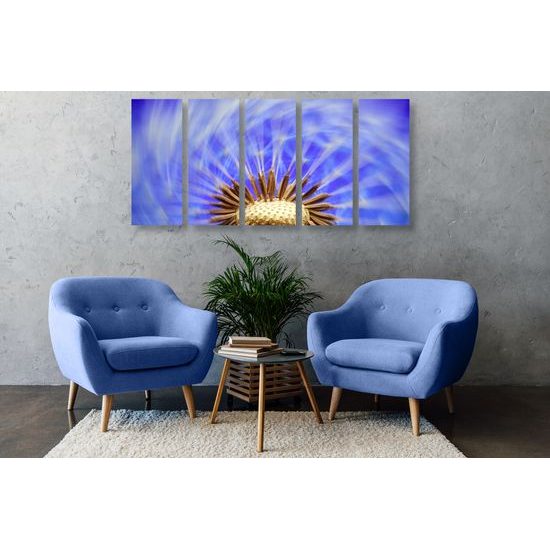 5-dielny obraz čarovná púpava