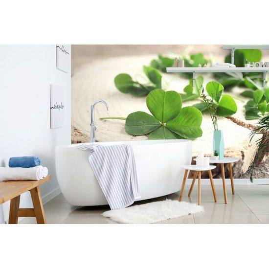 Fototapeta štvorlístky pre šťastie