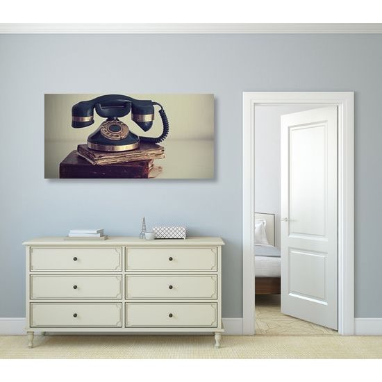 Obraz historický telefón