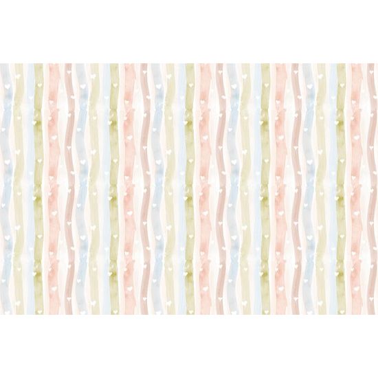 Samolepiaca tapeta maľované kmene stromov