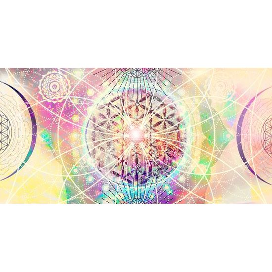 Obraz nezvyčajná Mandala vo farebnom prevedení