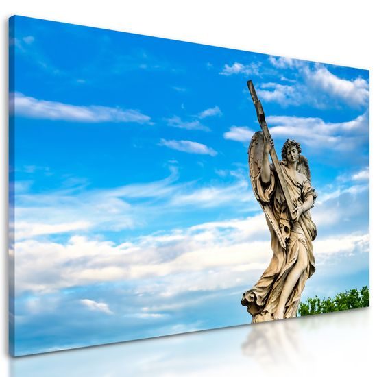 Obraz majestátny anjel na oblohe
