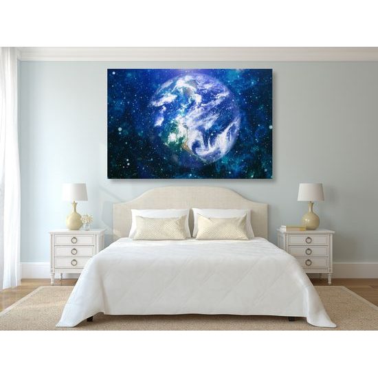 Obraz abstraktný snímok Zeme