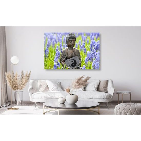Obraz Budha na levandulovej lúke