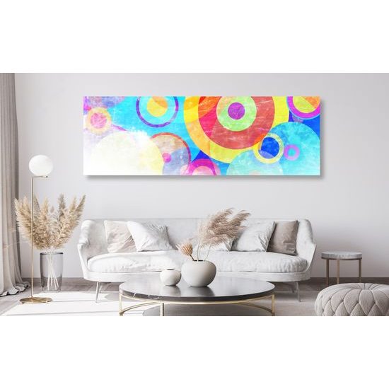 Obraz abtraktné kruhy