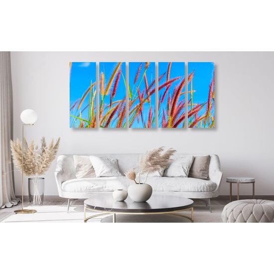 5-dielny obraz lúka pod šírim nebom