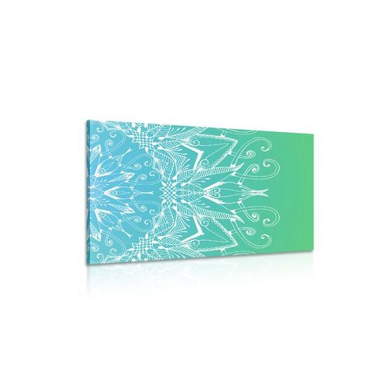 Obraz zaujímavá Mandala v prírodných farbách