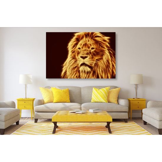 Obraz umelecká abstrakcia Leva