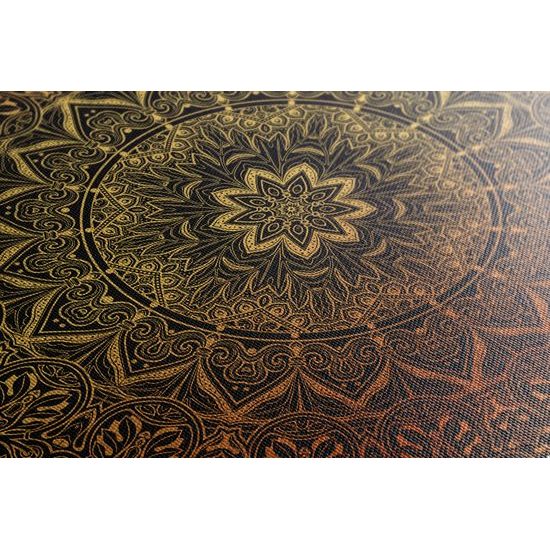 Obraz nádherná Mandala v zlatej farbe