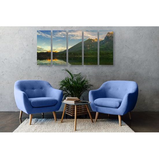 5-dielny obraz krásy prírody