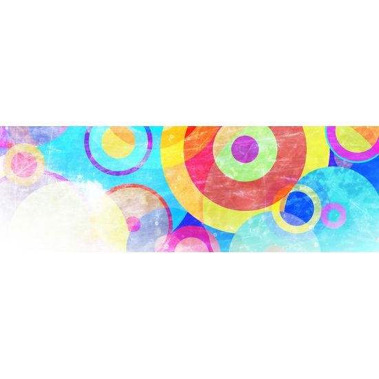 Obraz abtraktné kruhy