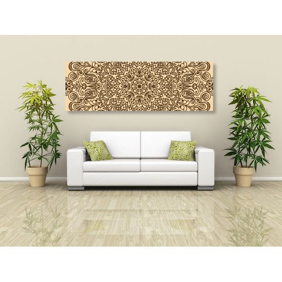 Obraz Mandala v štýle kvetov