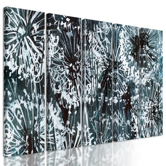 5-dielny obraz tajomné púpavy