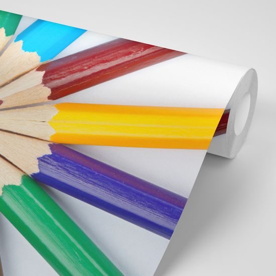 Samolepiaca tapeta kruh z pasteliek