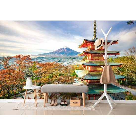 Fototapeta fotogenická Chureito Pagoda s horou Fuji