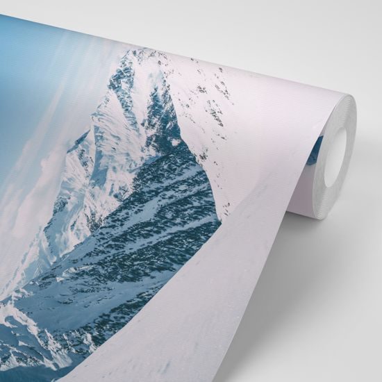 Samolepiaca fototapeta kopce pokryté snehom