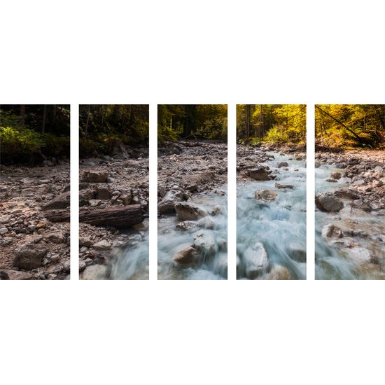 5-dielny obraz rozprávkový horský potôčik