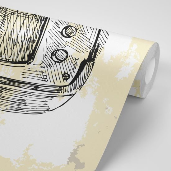 Tapeta starožitná elektronika