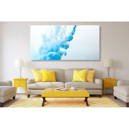 Obraz nádherná abstrakcia modrej farby