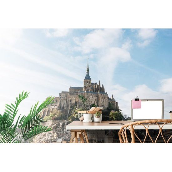 Samolepiaca fototapeta Mont-Saint-Michel v Normandii
