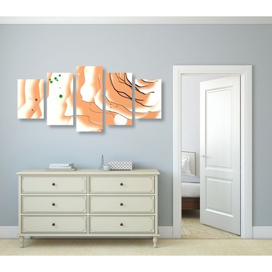 5-dielny obraz piesočné duny