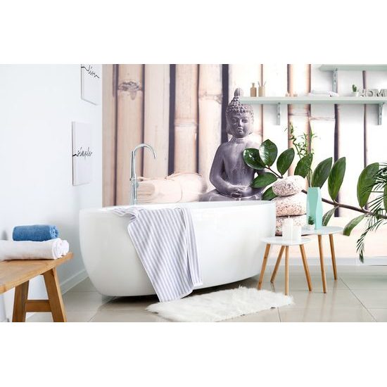 Samolepiaca fototapeta wellness zátišie s Budhom