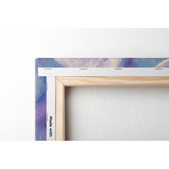 Obraz maľované fialky