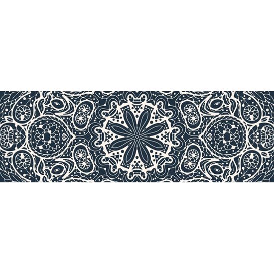 Obraz Mandala v tmavomodrom štýle